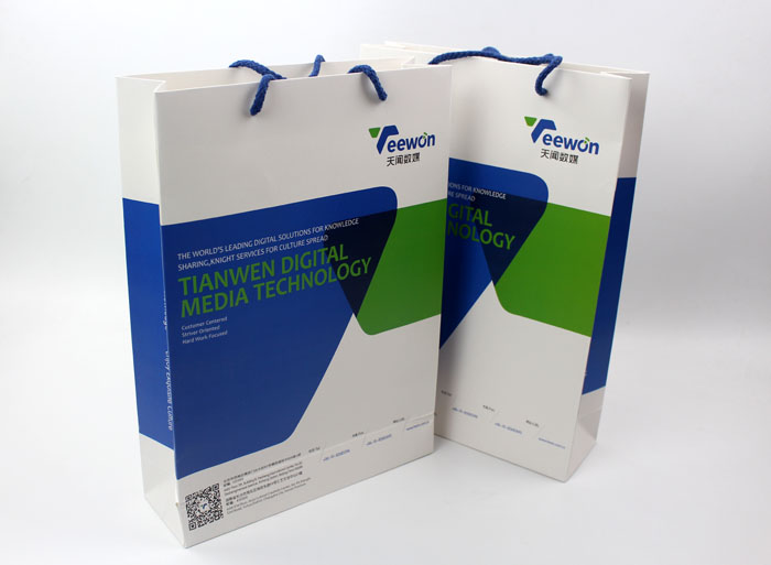 手提袋制作、企業畫冊印刷，天聞數媒科技也是選擇長沙印刷廠日大彩印